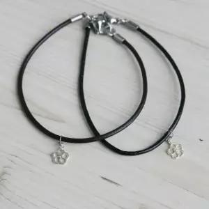 무궁화 무궁무진 팔찌 소가죽 실버925 팬던트 RWFHS24R