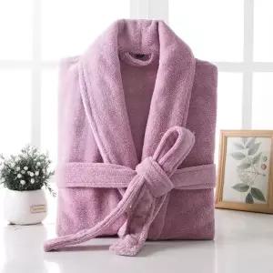 커플 극세사 샤워가운 목욕타올 잠옷 실내복 세트