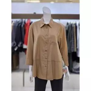 [트리아나]소고 트리아나 세이브존07 트리아나 여성 A라인 칼라넥 프린트 포인트 블라우스 (S11246770)