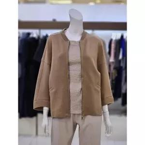 [트리아나]소고트리아나TH3GA13 세이브존07 여성 7부 소매 오버핏 점퍼 TH3GA13 TH3GA13 (S10994501)