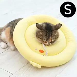 고품질 패리스독 반려동물 뉴 베프카라 (병아리 옐로우) (S) 강아지넥카라 넥카라 넥쿠션 WFIYT45