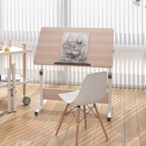 샤크팡 접이식 기울기 화판 두꺼운 나뭇결 페인팅 잉 테이블이젤 스케치 테이블 보드 탁자 이젤