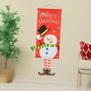 홀리데이 크리스마스 문 장식 눈사람 크리스마스 벽걸이 실내 겨울