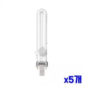 bns 선명한 삼파장 램프 15W 주광색 x5개 형광등 조명 형광등 형광램프 삼파장램프