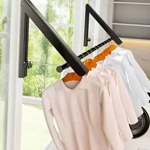 접이식 행거 벽행거 행거걸이 벽면옷걸이 벽걸이행거 (KYR-WFFSKWA)