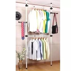 행거 드레스룸 행거 옷걸이 옷장 행거 옷선반 2단 (KYR-WA8856A)