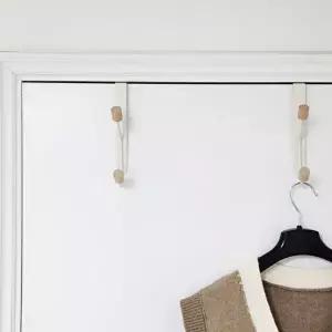 원목 도어 후크 행거 원통형 (KYR-WBE0014)