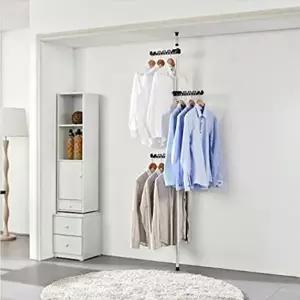 업 1단행거 고정식행거 1P 벽행거 철제행거 1단행거 (KYR-W3BCCA9)