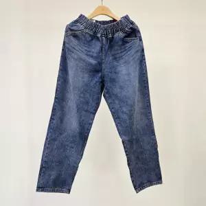 빅사이즈 602 백사이드밴딩데님팬츠 DLOT083