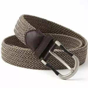 [골드스마일]캐주얼벨트 정장벨트 버클 허리띠 벨트 (패브릭베이지) DP74628