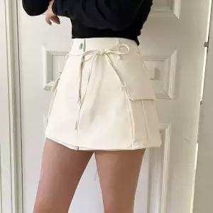 여자 리본 데일리 포인트 SS 끈 치마바지