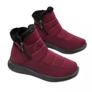 따뜻한 여성 패딩 부츠 방수 여성 털 부츠 겨울 방한 따뜻한 패딩