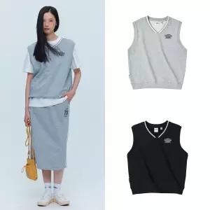 [아웃도어프로덕츠] 26ss 멀티로고 스웨트 조끼 (2컬러)