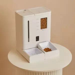 자동급식기 고양이 강아지 2구 사료5L 급수4L 반려 견 묘 애견 밥그릇 물그릇 어플관리