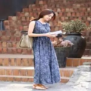 허리밴딩 날씬핏 여신룩 바캉스 여행 시원 썸머원피스 (KYR-WFIHZE2)