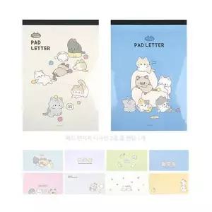 냥냥 292VWB61 패드 편지지(63매)+가로봉투(96매) 세트