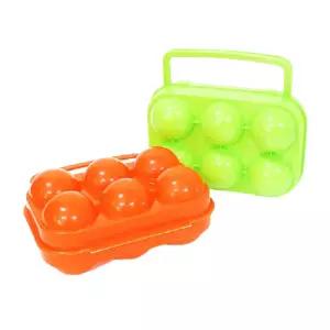 낚시 등산 캠핑 캠핑 휴대용 나들이 달걀보관함 6구 계란보관함 달걀보관함