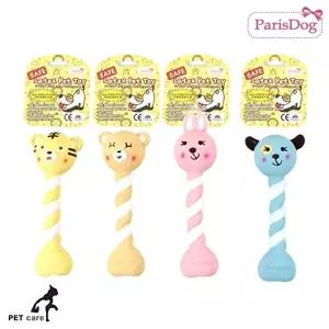 고품질 패리스독 스크류 애니멀 라텍스 토이 (랜덤1개) 애견훈련 애견 애견용품 애완용품 WFIYTB2