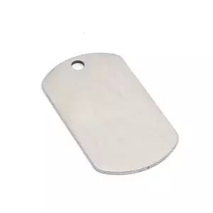 WL 군번 각인 커플 목걸이 이름 인식표 군번줄세트 인식표목걸이 군인용품 군장점