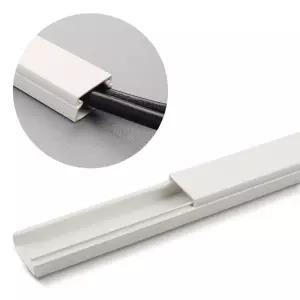 사각 전선몰딩 중 대형 1M 전선 쫄대 케이블 정리 전선몰딩 전선쫄대정리