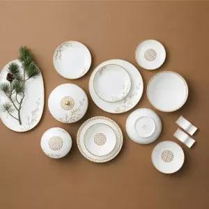 한국도자기 전통 반상기 식기 그릇 월야삼청 예단 선물 세트 20p