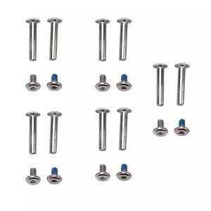 Zoofen 10개 인라인 스케이트 교체 베어링 나사 OD 6mm 롤러 블레이드 휠 액슬 ( 30mm )