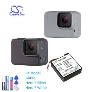 GoPro Hero 7 실버 화이트용 카메라 배터리 3.85V/1100mAh SPTM1B