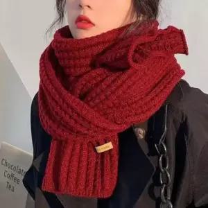 여성 캐주얼 니트 데일리 목도리 머플러 도톰 밍크워 밍크목도리 밍크워머 밍크넥워머