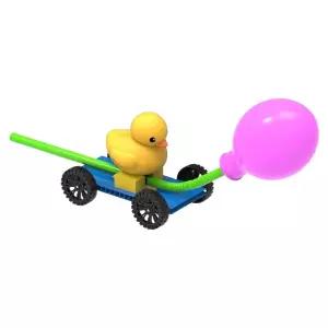 청소년센터 공기의힘 작용반작용 풍선카 만들기 5인용/ 방과후교실 실험키트 부피압력