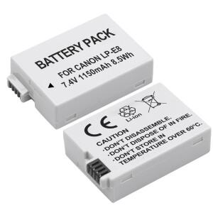 캐논 Rebel 디지털 카메라용 LP-E8 LP E8 배터리 T3i T2i T4i T5i 600D 550D 키스 X5 X4 X6