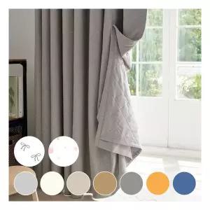 매장정품 뷰하우스 스위트코트니 방한 방풍 누빔 패딩 암막 커튼 대형 225x240cm 1738889