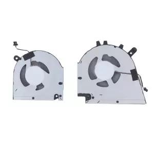 15 7510 16 7610 노트북용 Sanpyl 노트북 냉각 팬 CPU GPU 4핀 전원 커넥터 내부 팬(CPU GPU)
