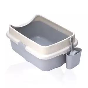 탐나는 고양이 화장실 평판(화이트 그레이)