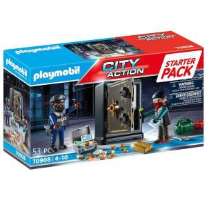 플레이모빌 스타터 팩 뱅크 강도