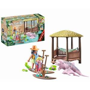 플레이모빌 윌토피아 - 강 돌고래와 함께하는 패들링 투어