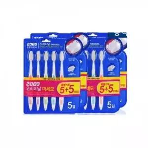 [콩심팥심]WL 탄성 라운딩모 오리지날 칫솔 10개입 관리 청결 위생