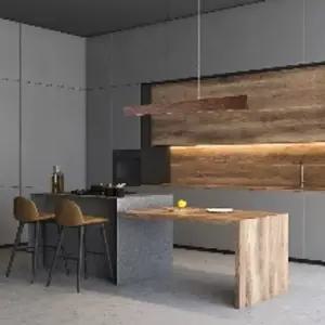 리니어 자재 원목 월넛 주백색 뭉클 30W 4.0K