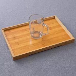 우드트레이 대나무 사각 쟁반(중) (33x22cm) 나무쟁반 원목쟁반