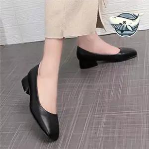 ONM 세련된 블랙 로퍼 구두 데일리 면접 정장