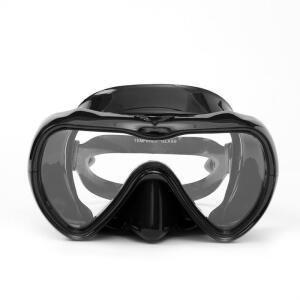 다이빙 마스크 (올블랙) 마린월드 잠수경 수영