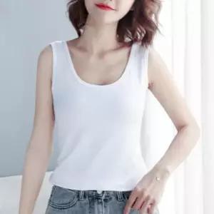 여성 짱짱 슬리브리스 학생 기본 면스판 이너웨어 나시 나시 민소매 기본