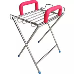 신생아욕조 스탠드형 접이식 거치대 목욕받침대 샤워선반 휴대용 아기욕조