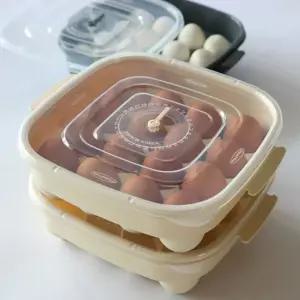 티본 계란케이스16구1p 투명뚜껑 계란틀 계란케이스 투명뚜껑 폴딩케이스