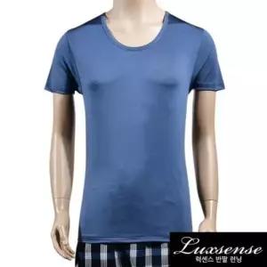 (럭센스)흡습속건이 좋은 매쉬패턴 남성 반팔 런닝 민소매 여