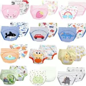 무형광 순면 배변훈련팬티 4종세트 203777