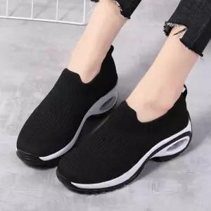 ONM 니트 슬립온 여성 편한신발 스판 운동화