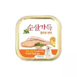 꿀피부 연어 100g 24개 애견통조림 강아지통조림 강아지간식 애견간식 강아지사료