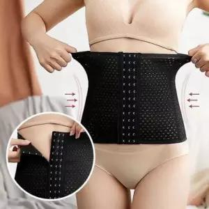슬림3단후크복대 보정속옷 똥배 커버 뱃살복부 코르셋 자바쥬