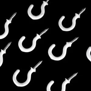 벽걸이 스크류 나사 후크 5개입 벽걸이스크류 나사못세트 나사후크5개입 스크류나사5개입