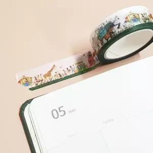 수채화 마스킹 테이프 숲협주곡 다이어리꾸미기 다이어리데코 다꾸용품 다꾸테이프